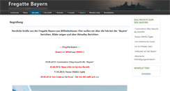 Desktop Screenshot of fregattebayern.de