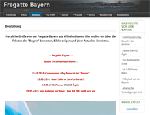 Tablet Screenshot of fregattebayern.de